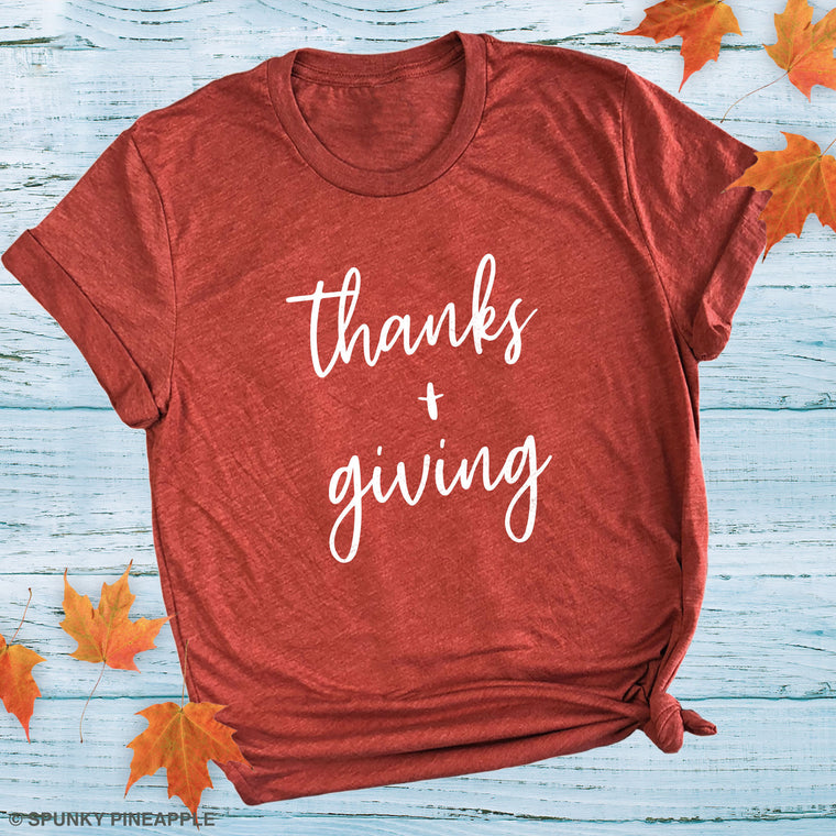 Thanks + Giving Premium Unisex T-Shirt