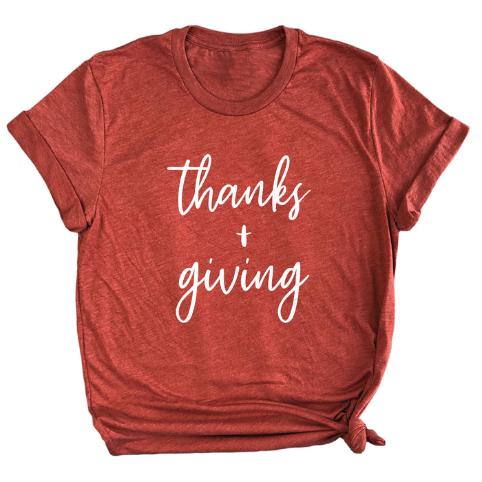 Thanks + Giving Premium Unisex T-Shirt