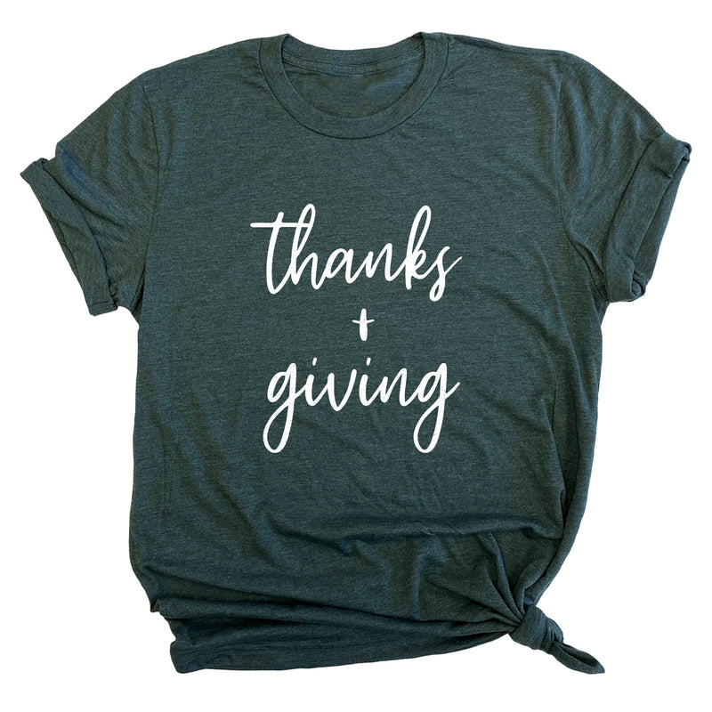 Thanks + Giving Premium Unisex T-Shirt