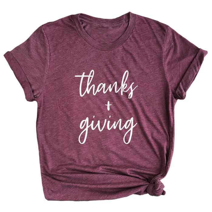 Thanks + Giving Premium Unisex T-Shirt