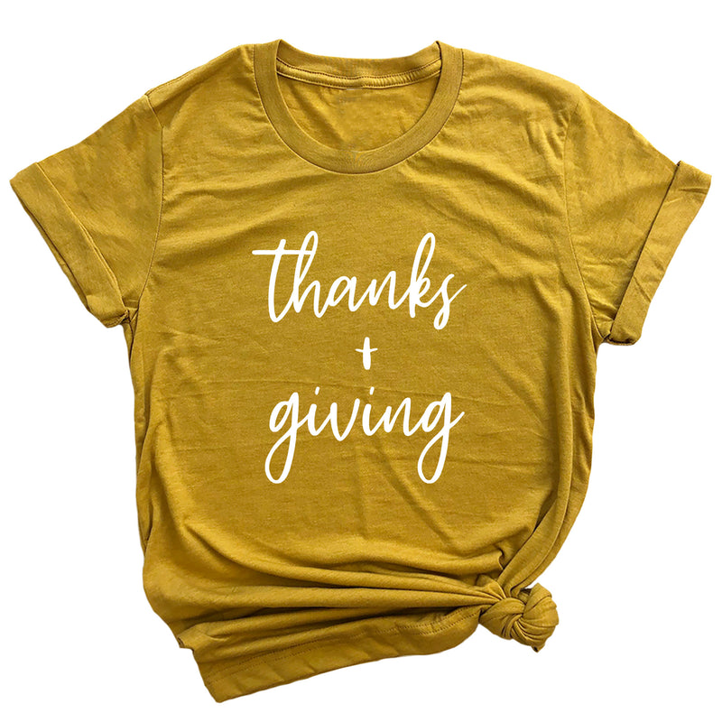 Thanks + Giving Premium Unisex T-Shirt