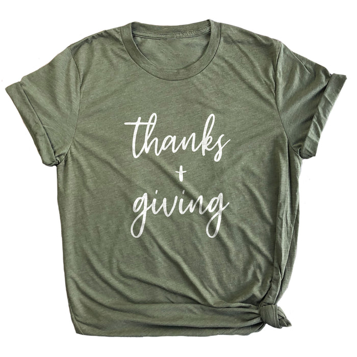 Thanks + Giving Premium Unisex T-Shirt