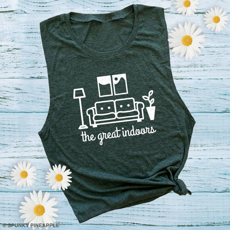 The Great Indoors Muscle Tee