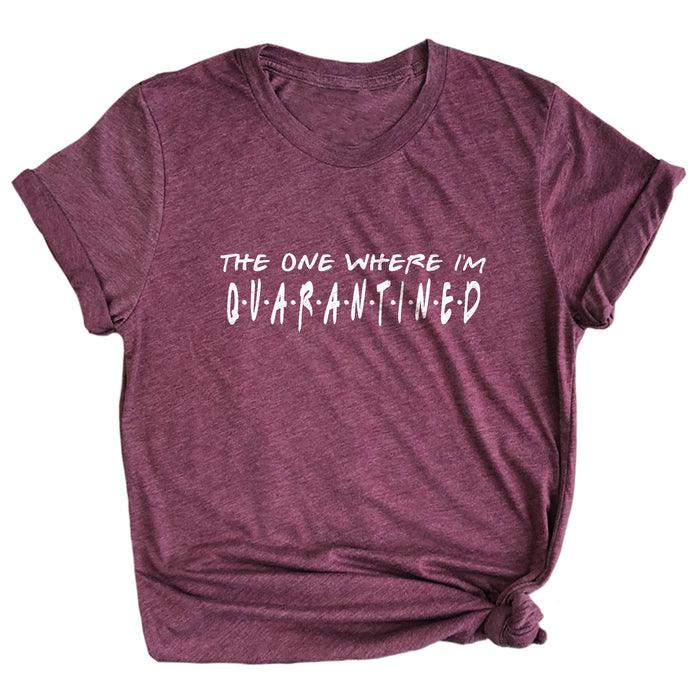 The One Where I'm Quarantined Premium Unisex T-Shirt