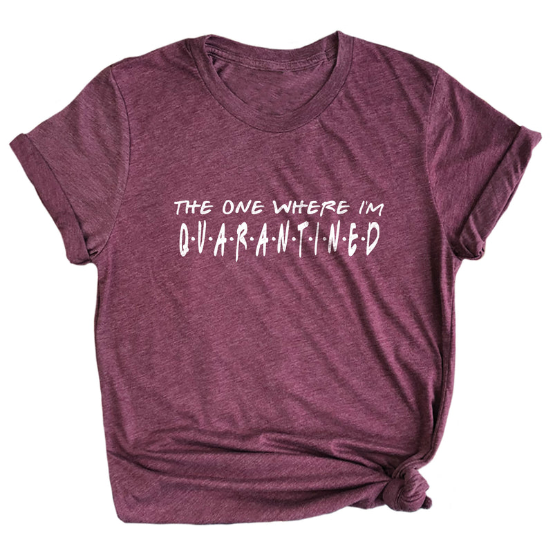The One Where I'm Quarantined Premium Unisex T-Shirt