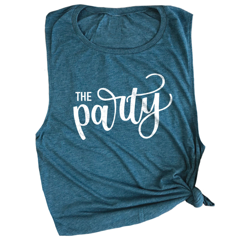 Wife of the Party & The Party Muscle Tee