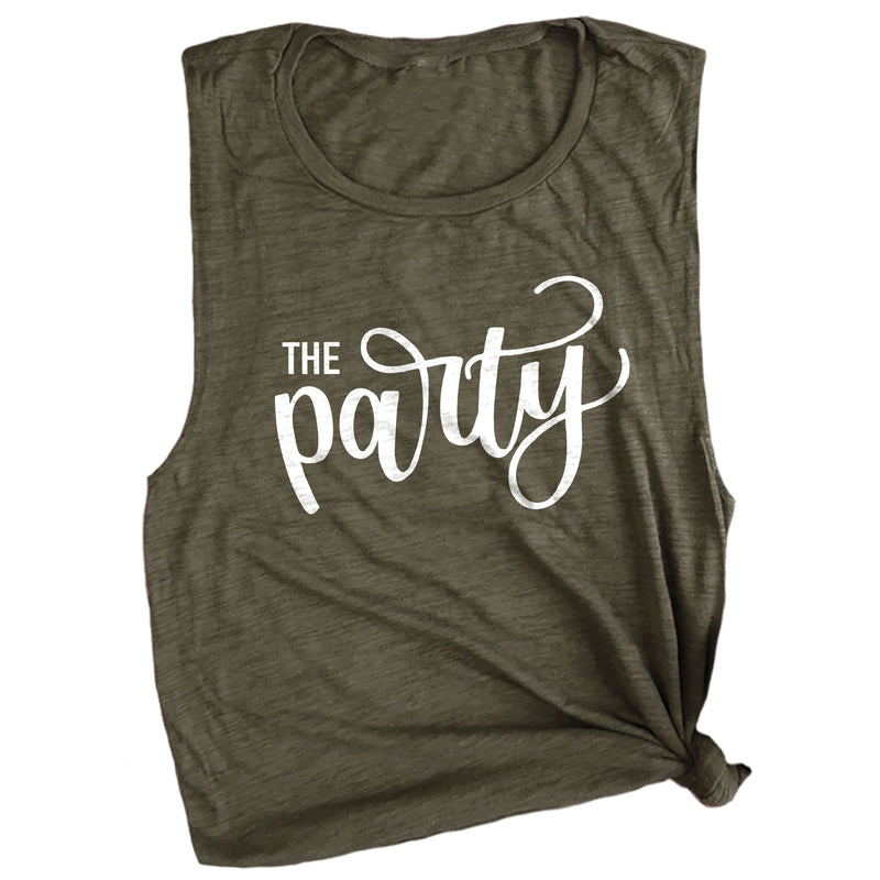 Wife of the Party & The Party Muscle Tee