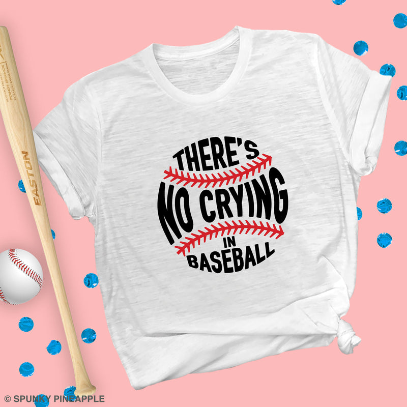 There's No Crying in Baseball Premium Unisex T-Shirt