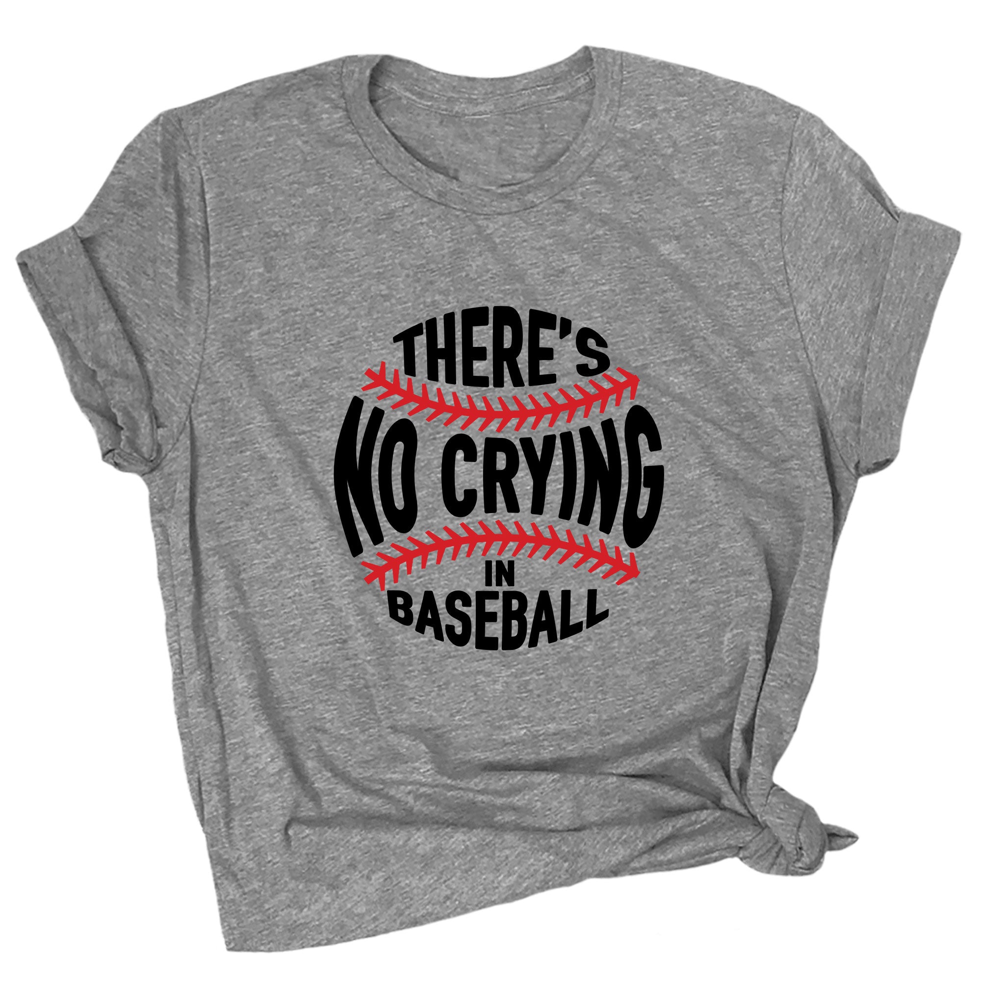 There's No Crying in Baseball Premium Unisex T-Shirt