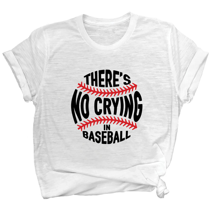 There's No Crying in Baseball Premium Unisex T-Shirt