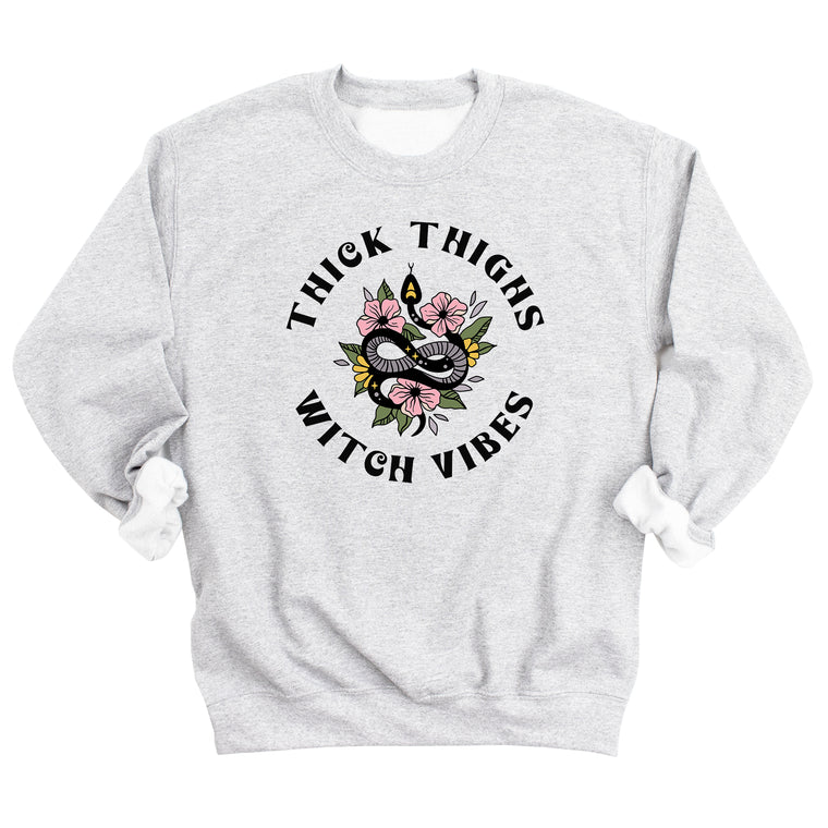 Thick Thighs and Witch Vibes Sweatshirt