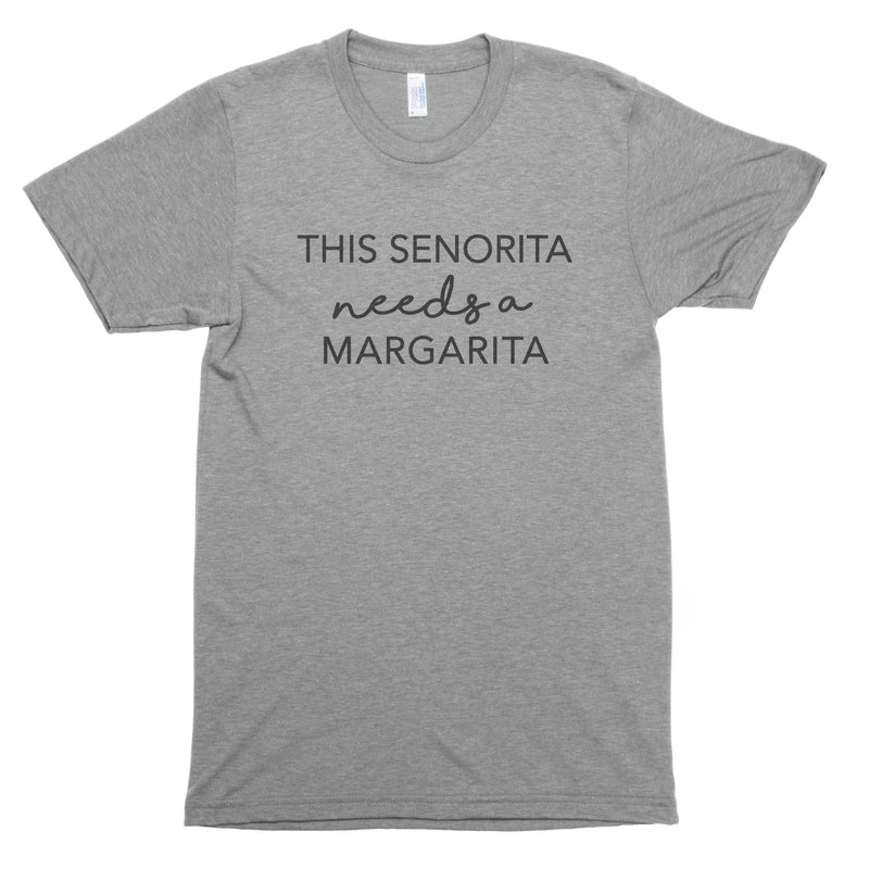 This Senorita Needs a Margarita Premium Unisex T-Shirt