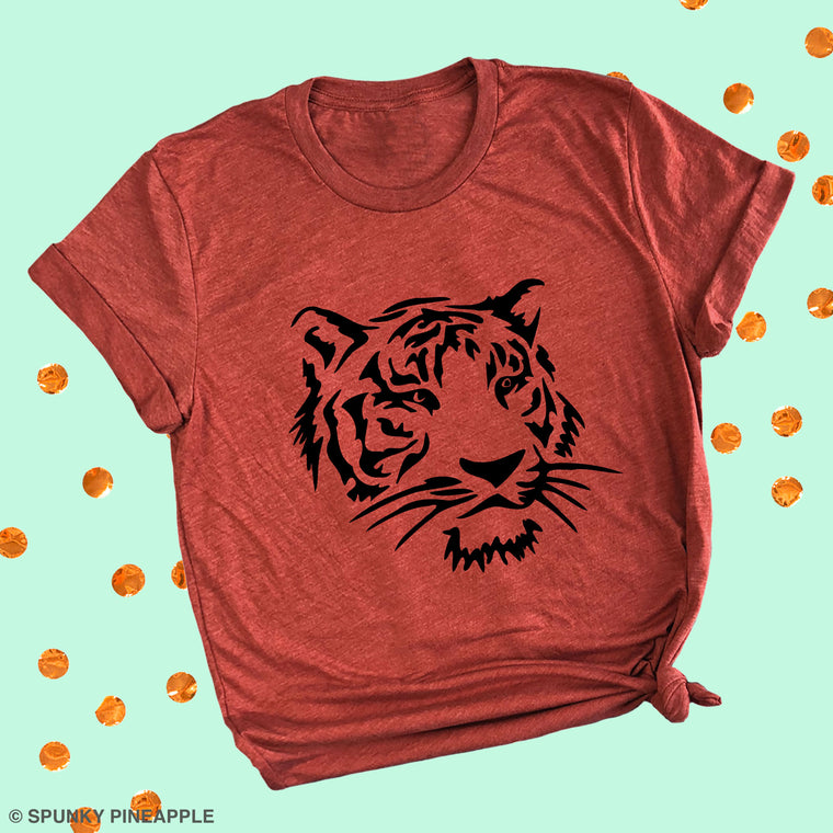 Tiger (Head) Premium Unisex T-Shirt
