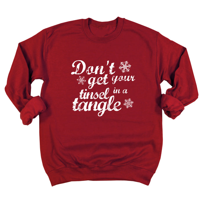 Don't Get Your Tinsel in a Tangle Sweatshirt