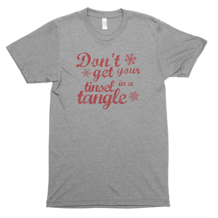Don't Get Your Tinsel in a Tangle Premium Unisex T-Shirt