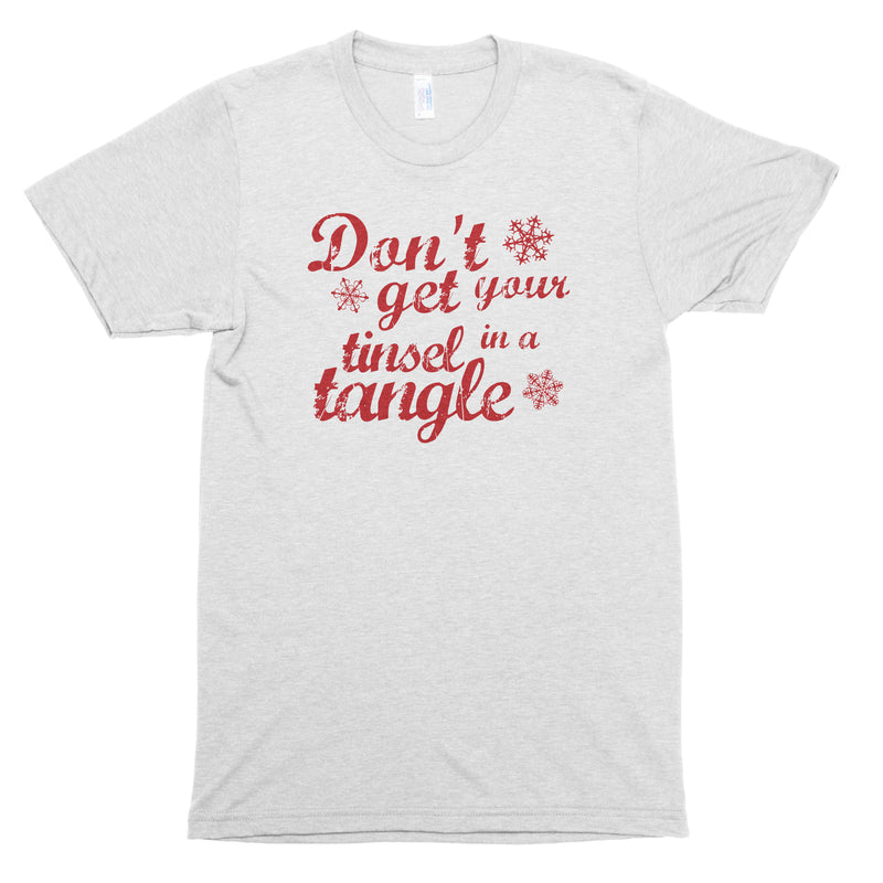 Don't Get Your Tinsel in a Tangle Premium Unisex T-Shirt