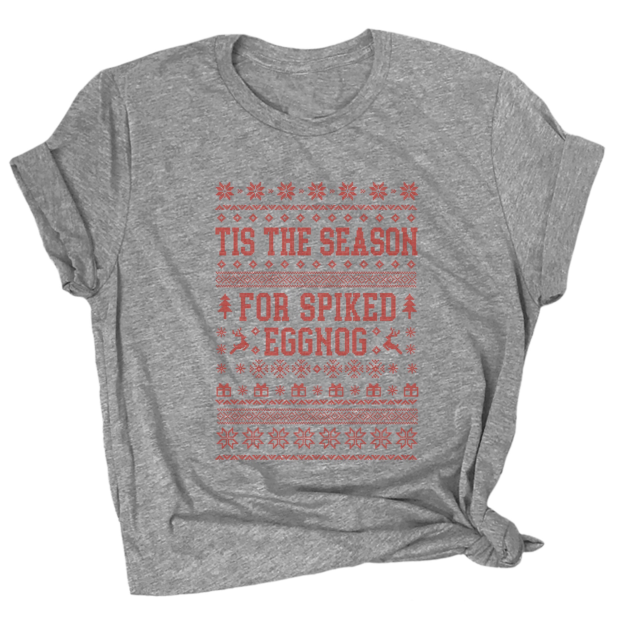 Tis the Season for Spiked Eggnog Premium Unisex T-Shirt