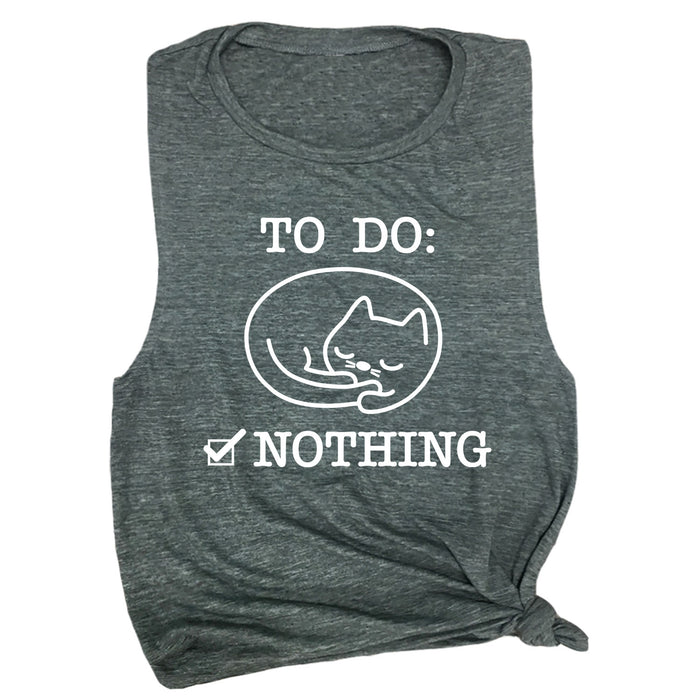 To Do: Nothing Muscle Tee