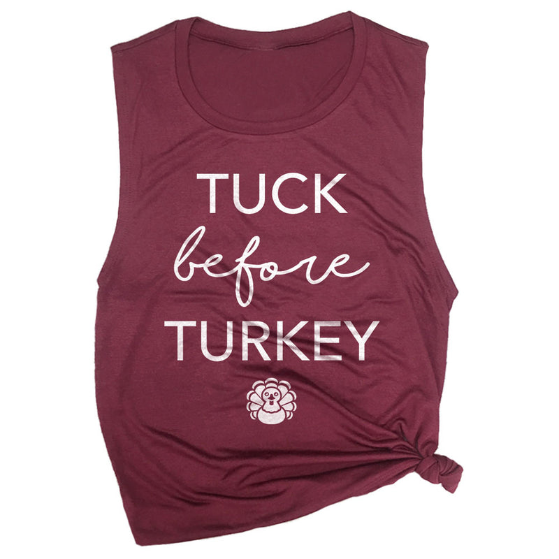 Tuck Before Turkey Muscle Tee