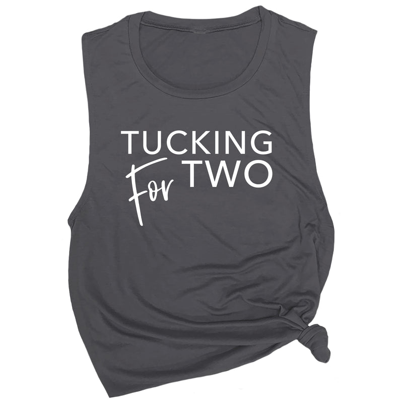 Tucking for Two Muscle Tee