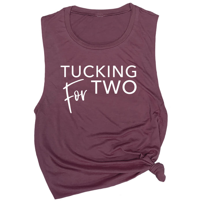 Tucking for Two Muscle Tee