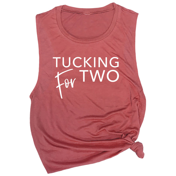 Tucking for Two Muscle Tee