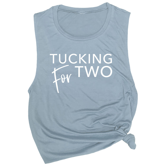 Tucking for Two Muscle Tee