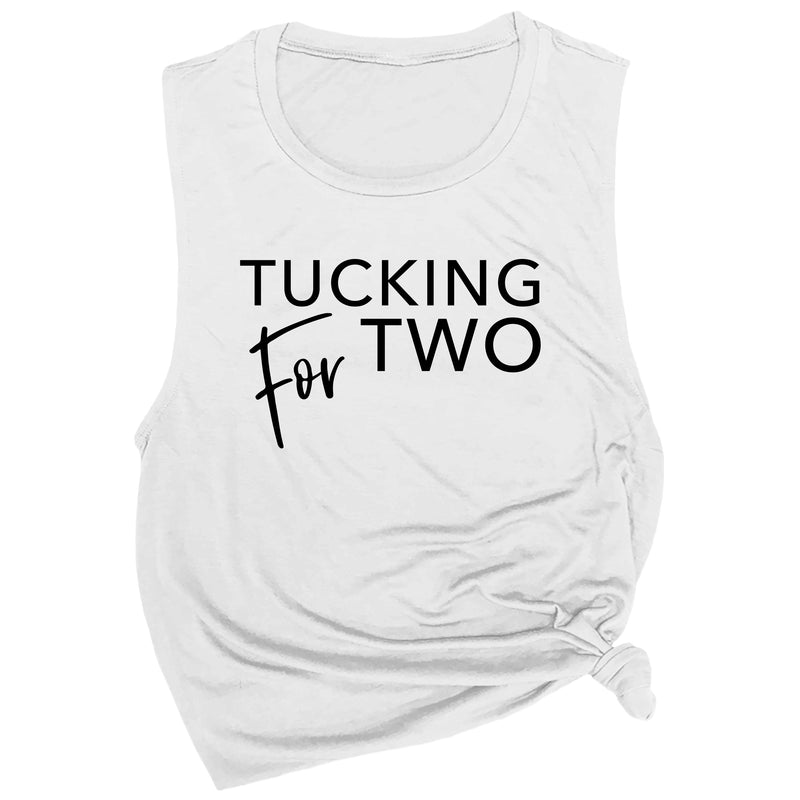 Tucking for Two Muscle Tee