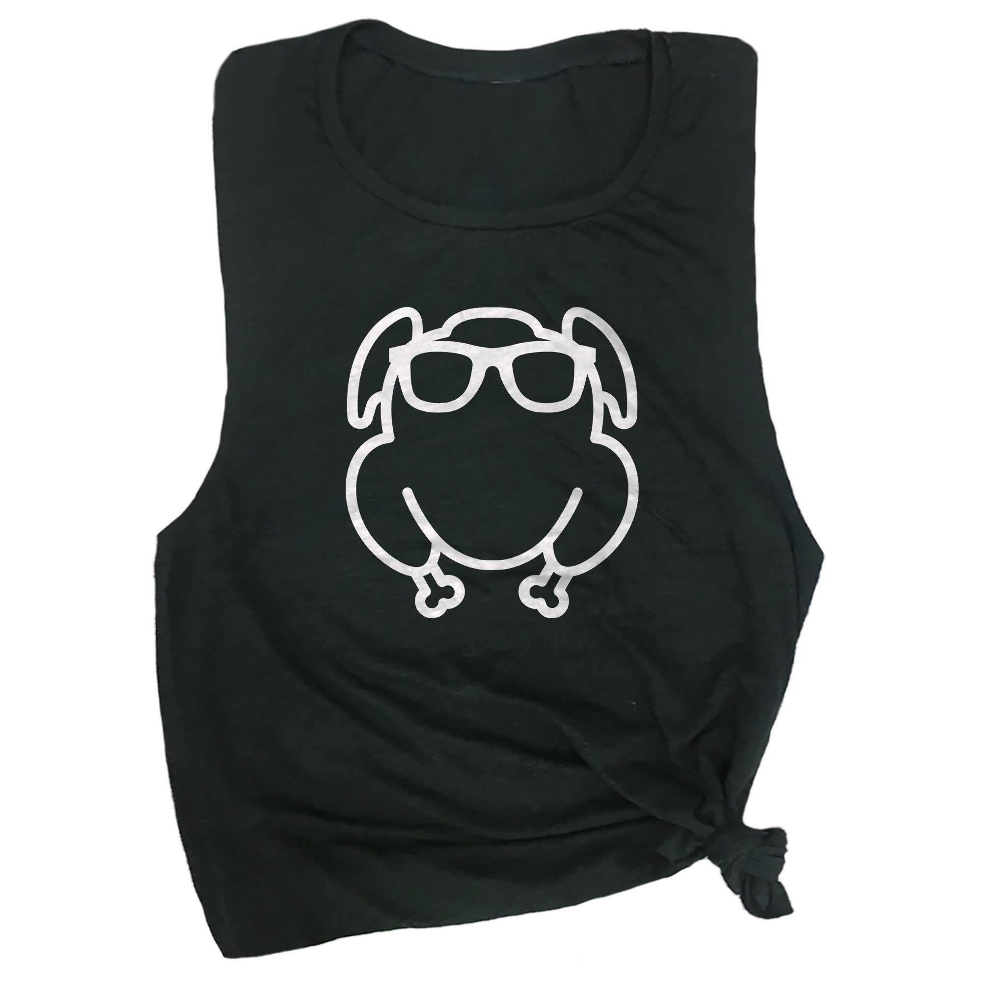 Turkey with Sunglasses Muscle Tee