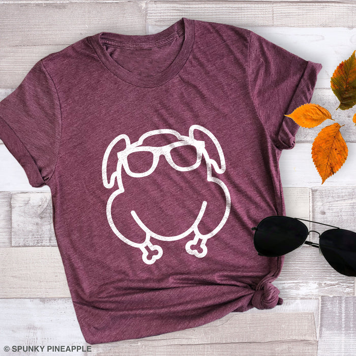 Turkey with Sunglasses Premium Unisex T-Shirt