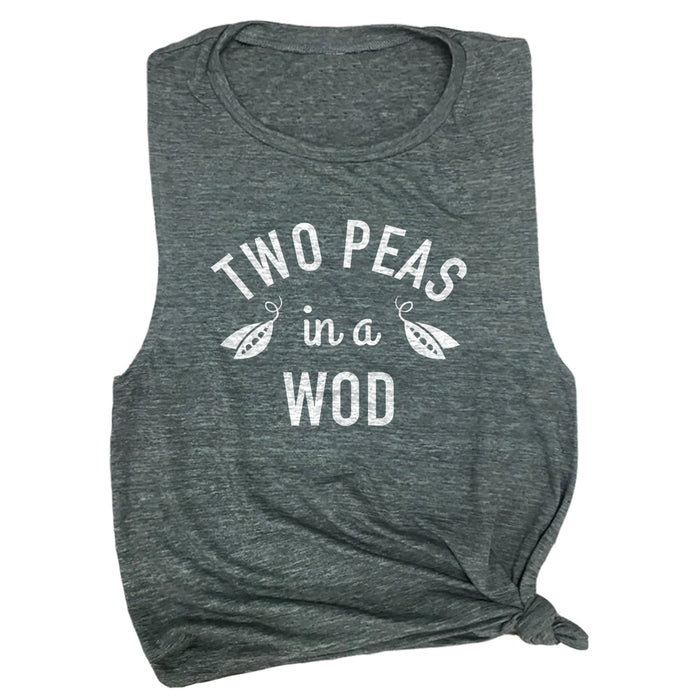 Two Peas in a WOD Muscle Tee