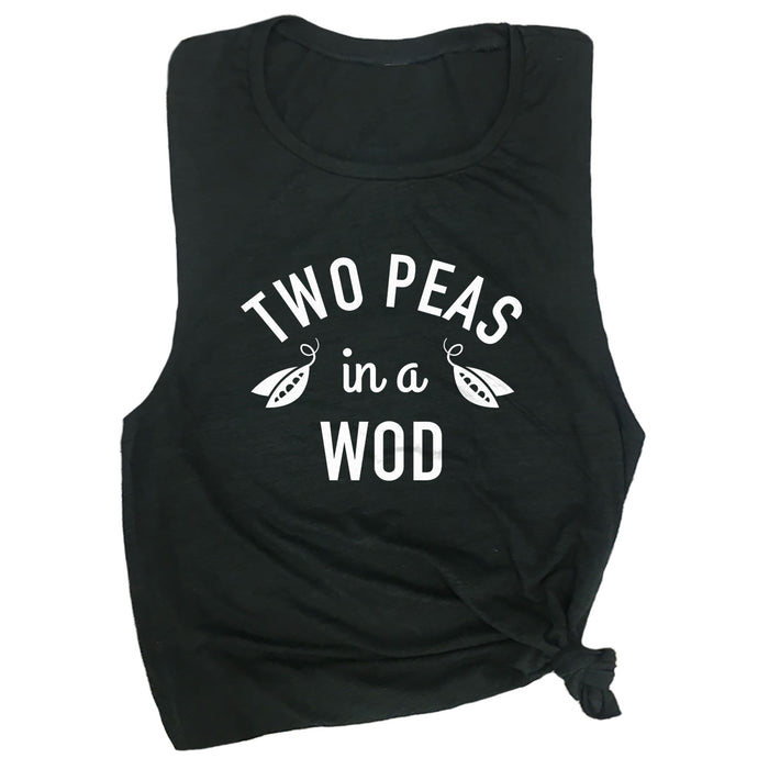 Two Peas in a WOD Muscle Tee