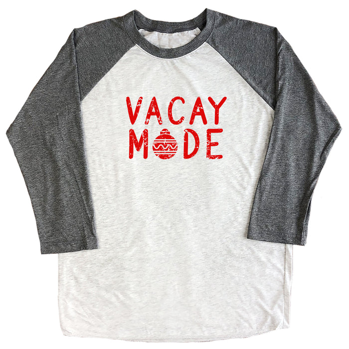 Vacay Mode (Christmas Ornament) Raglan Tee