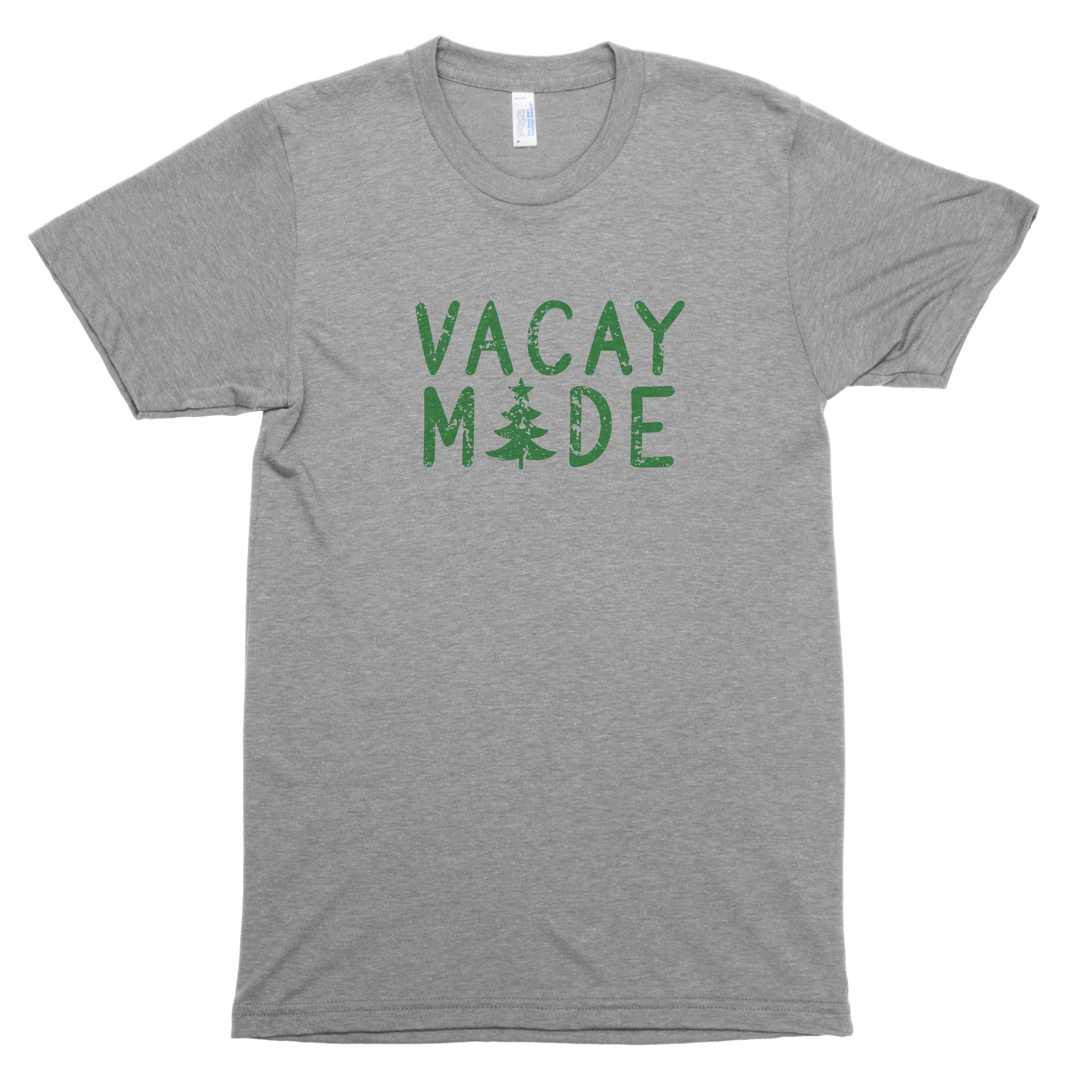 Vacay Mode (Christmas Tree) Premium Unisex T-Shirt