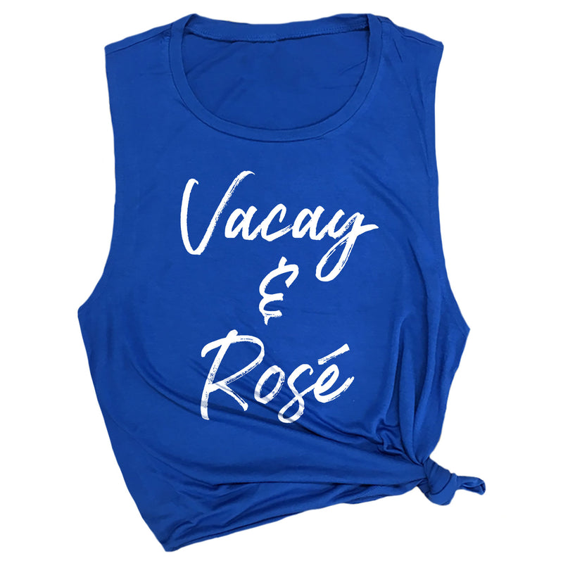 Vacay & Rosé Muscle Tee