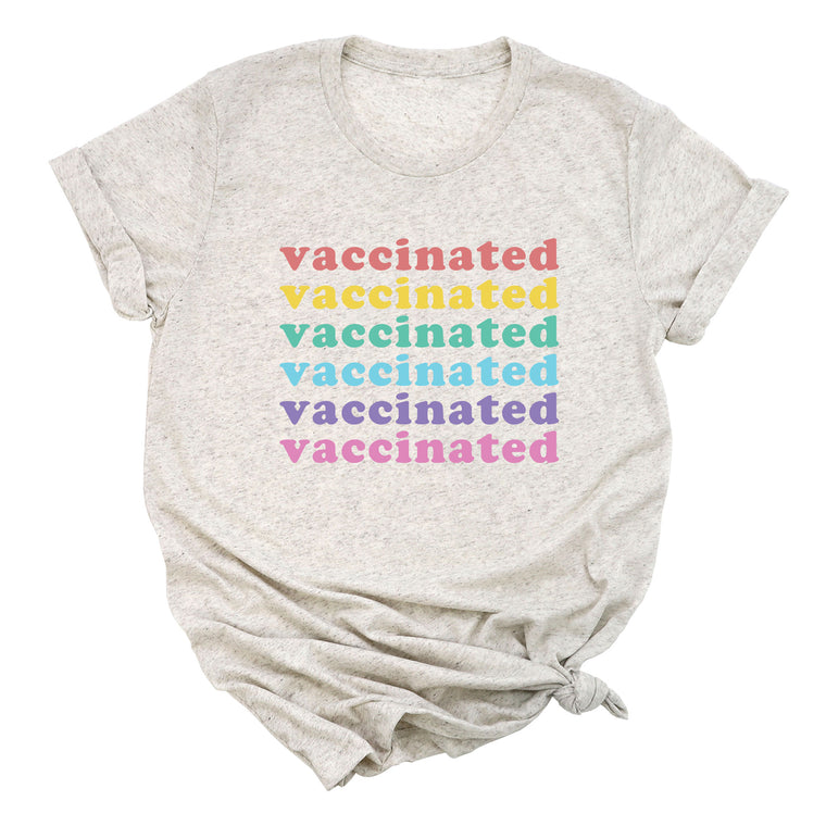 Vaccinated Rainbow Premium Unisex T-Shirt