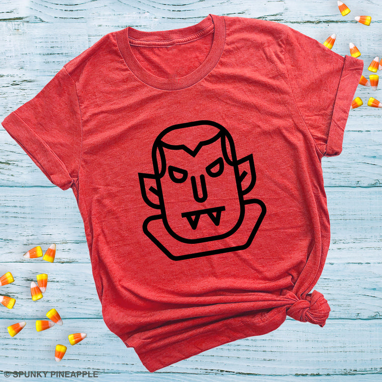 Vampire Halloween Character Premium Unisex T-Shirt