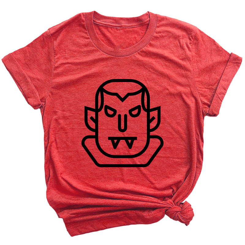 Vampire Halloween Character Premium Unisex T-Shirt