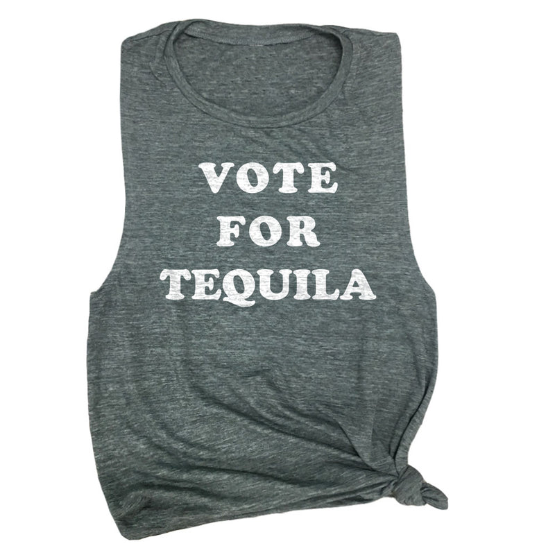 Vote for Tequila Muscle Tee