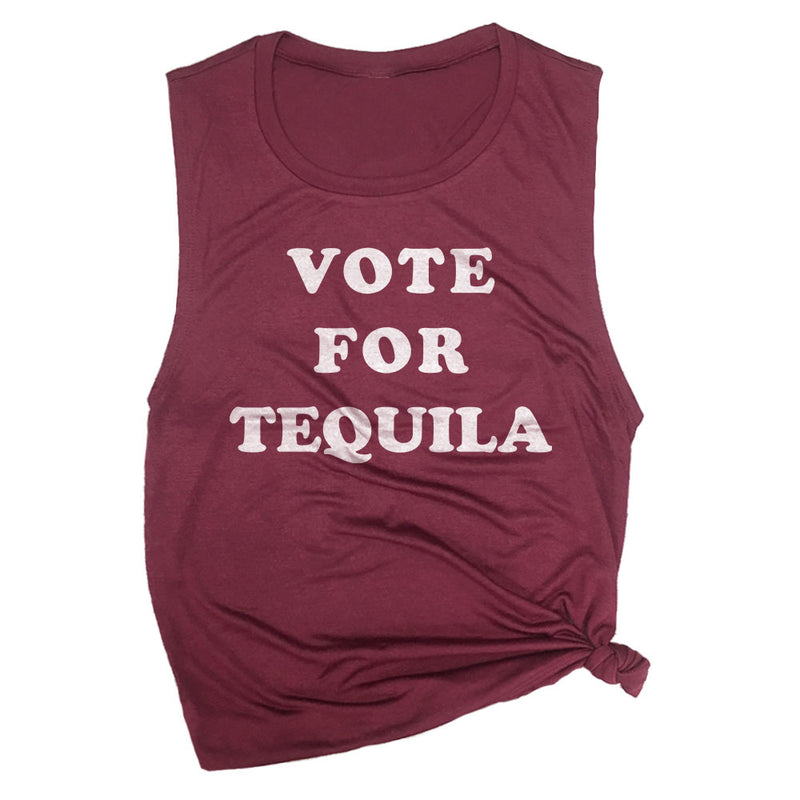 Vote for Tequila Muscle Tee