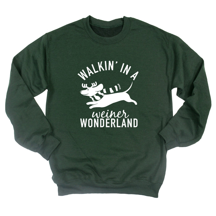 Walkin' in a Weiner Wonderland Sweatshirt