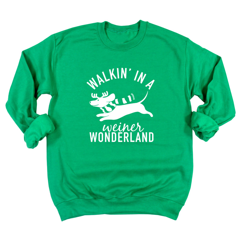 Walkin' in a Weiner Wonderland Sweatshirt