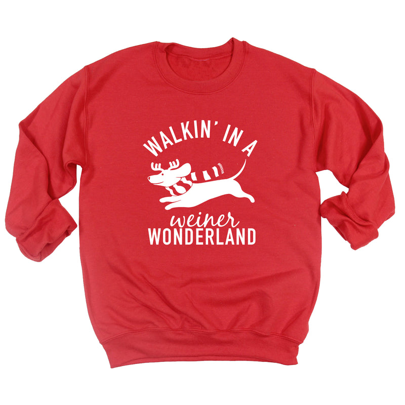 Walkin' in a Weiner Wonderland Sweatshirt