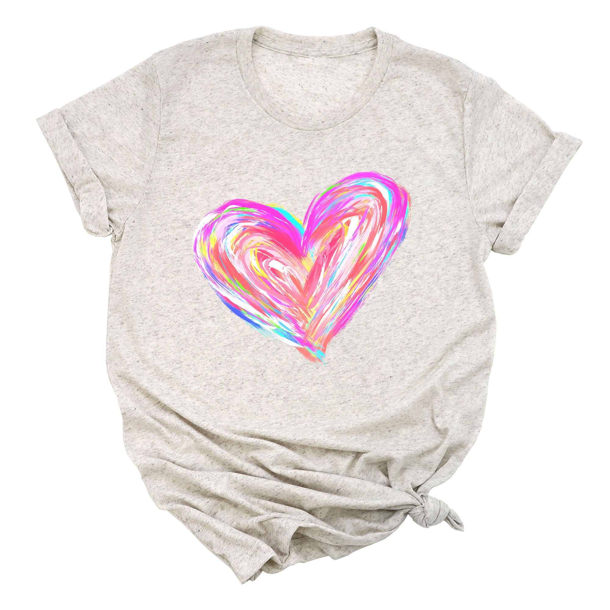 Watercolor Heart Premium Unisex T-Shirt