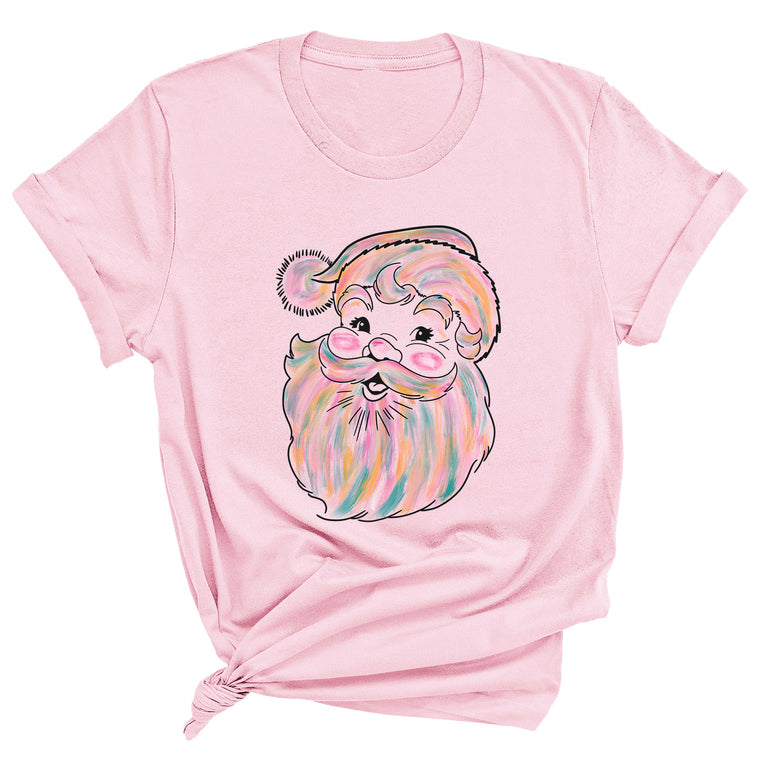 Watercolor Santa Premium Unisex T-Shirt