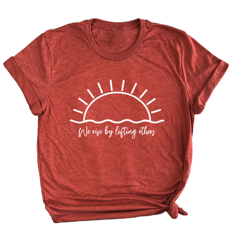 We Rise by Lifting Others Premium Unisex T-Shirt