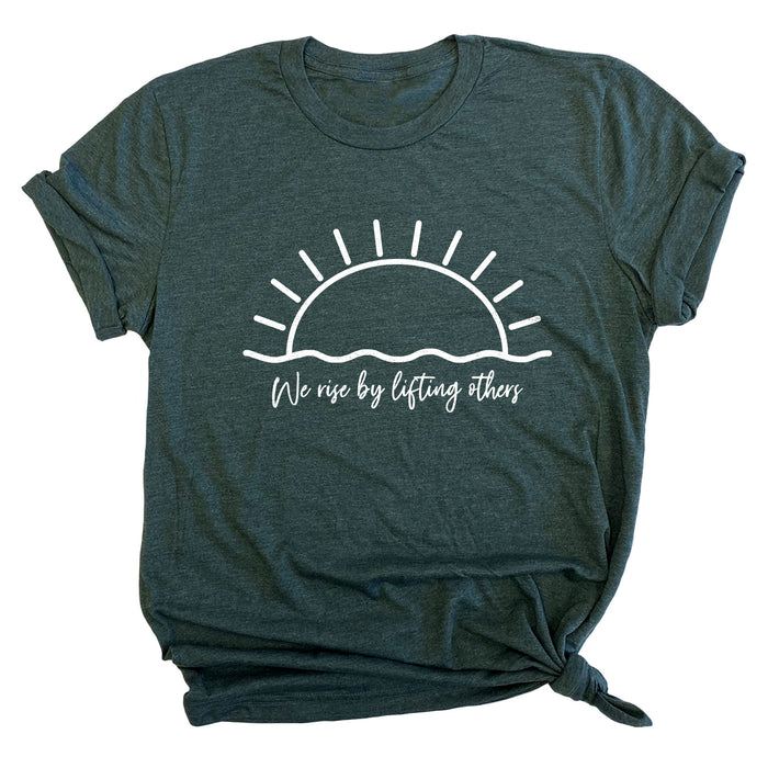We Rise by Lifting Others Premium Unisex T-Shirt