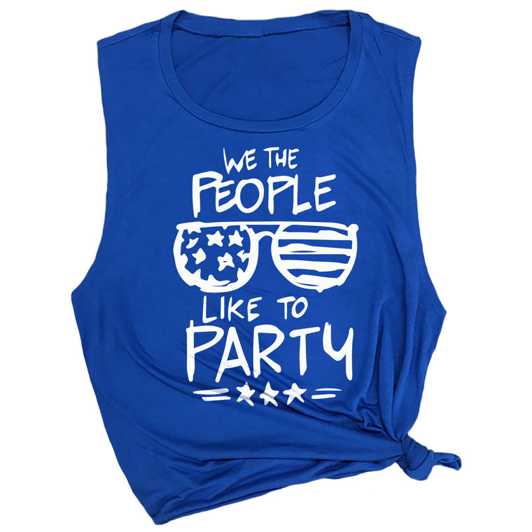 We the People Like to Party Muscle Tee