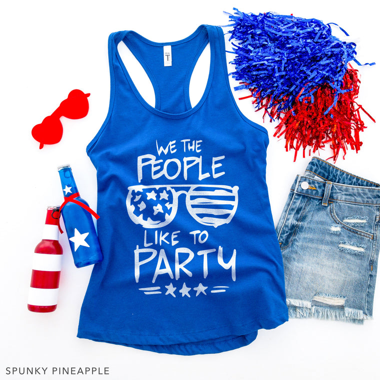 We the People Like to Party Tank Top