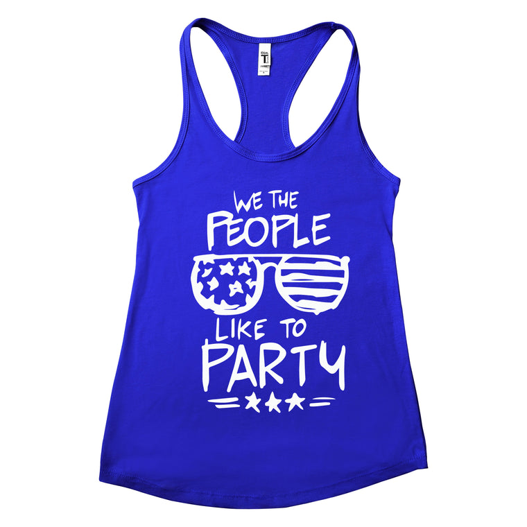 We the People Like to Party Tank Top